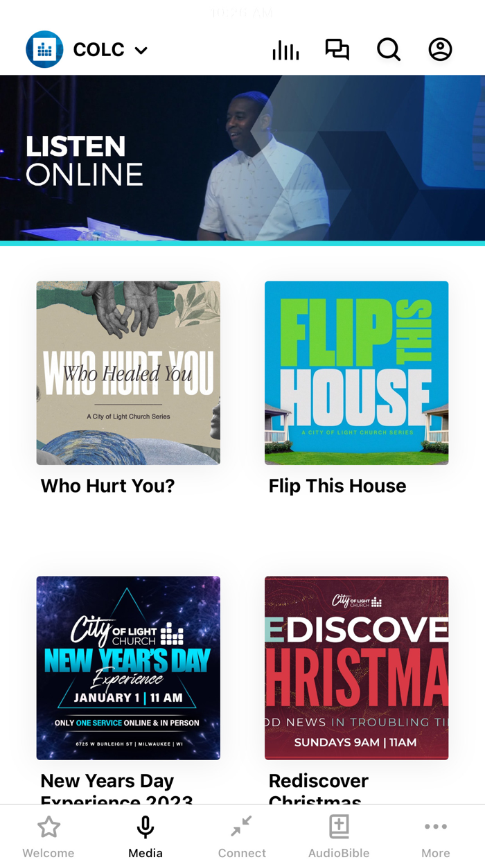 City of Light Church App