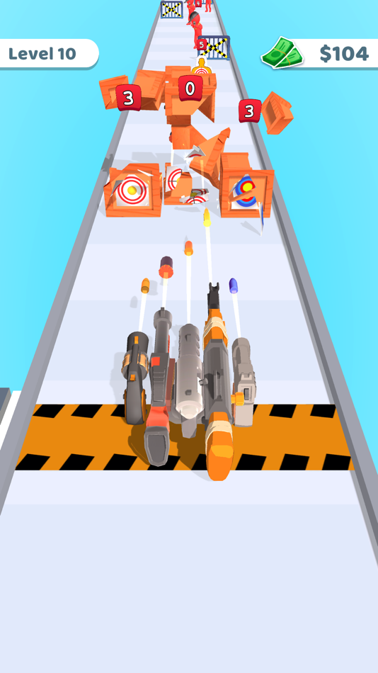 #3. Bullet Thrower (iOS) 由: Ozan Kasikci