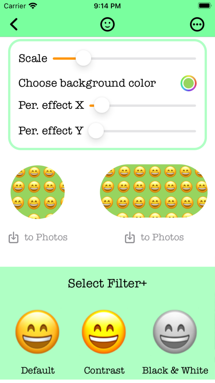 PINS Add Photo Emoji to Shape
