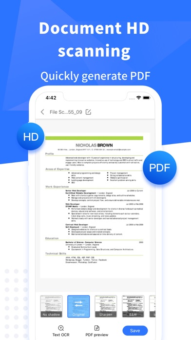 PDF Scanner:File Scanner App Screenshot
