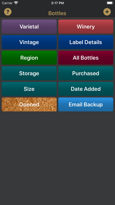 Bottles - Wine Cellar Manager Screenshot