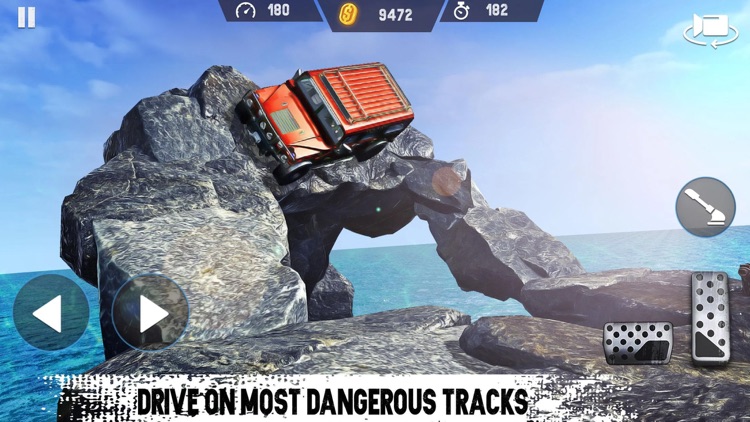 4x4 Delivery Jeep Trucker