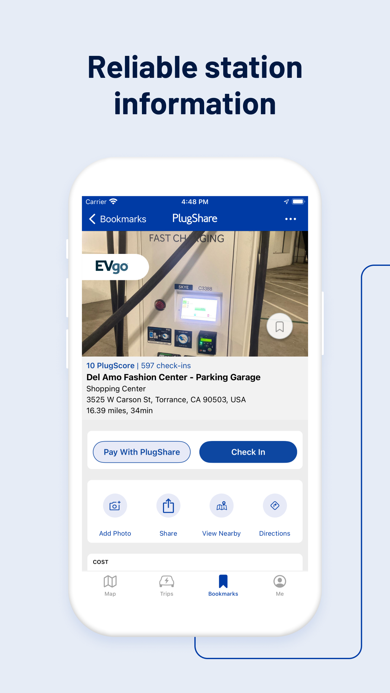 PlugShare screenshot 2