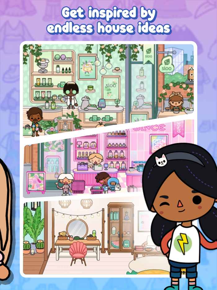 Toca Mods Houses and Characters