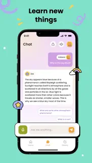 safe ai chat bot for kids・zoe iphone screenshot 3