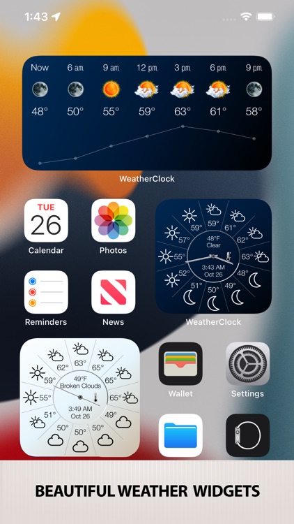 Weather Clock Widget