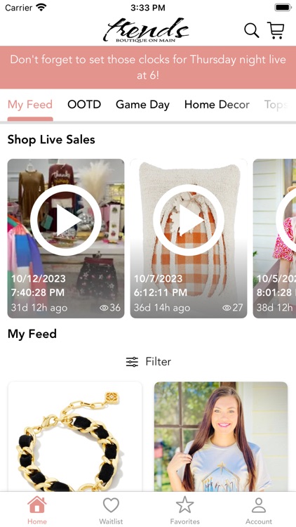 Trends Boutique on Main