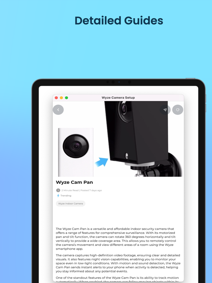 Guide For Wyze Camera