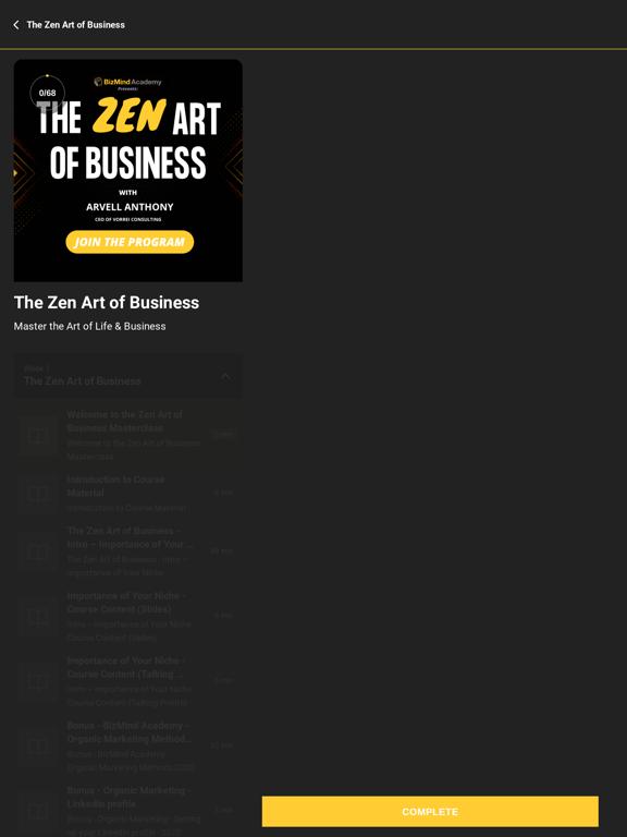 Screenshot #5 pour Biz Zen