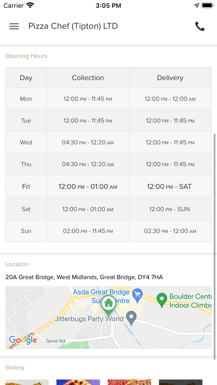 Pizza Chef Great Bridge