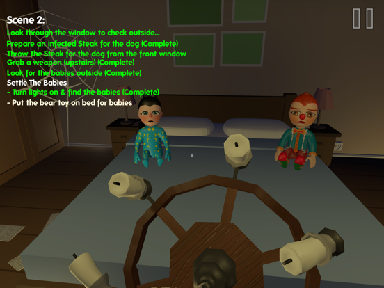 Scary Baby Kids in House 3 iPad screenshot 4 - Games app