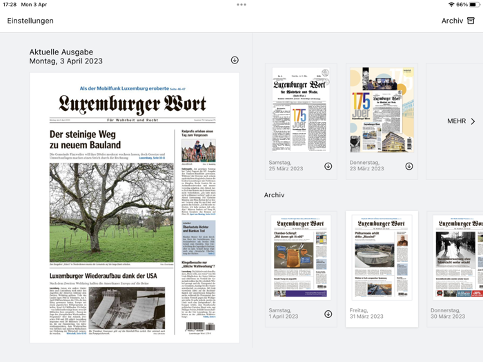 Wort E-Paper