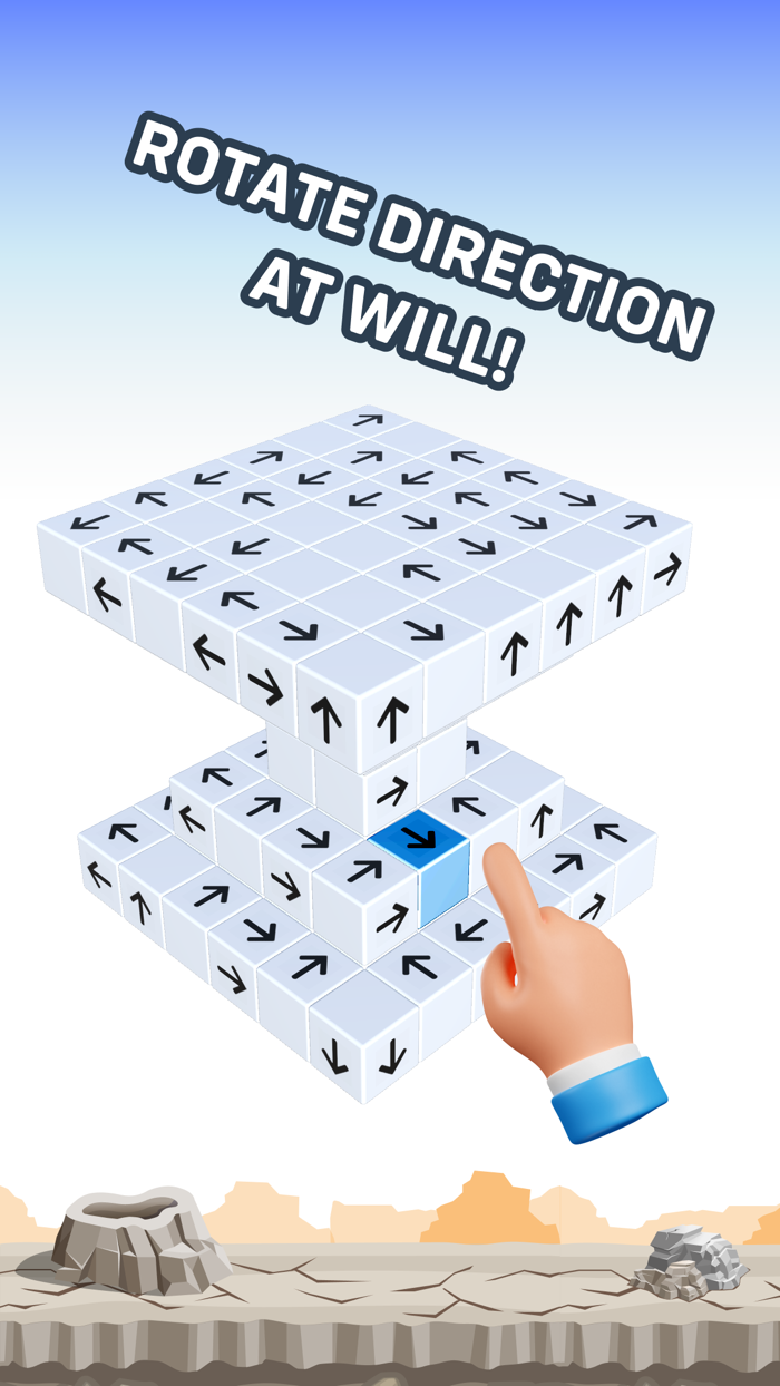 Tap Away 3D - Take Cube Out