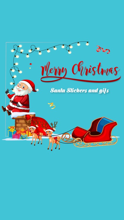 Santa Animated Stickers 2023