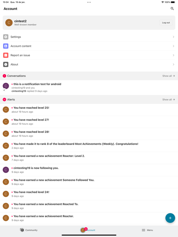 App screenshot