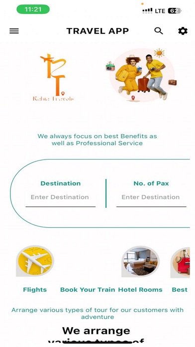 Screenshot #1 pour Kabia Travel