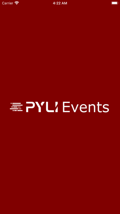 PYLI Events Screenshot