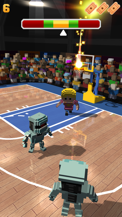 Blocky Basketball screenshot 2