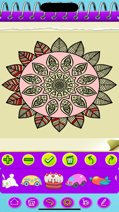 Paint Mandala Color Screenshot