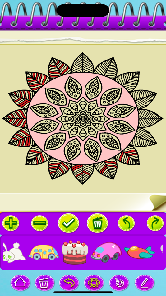 #6. Paint Mandala Color (iOS) 由: Napaphorn Tibyakad