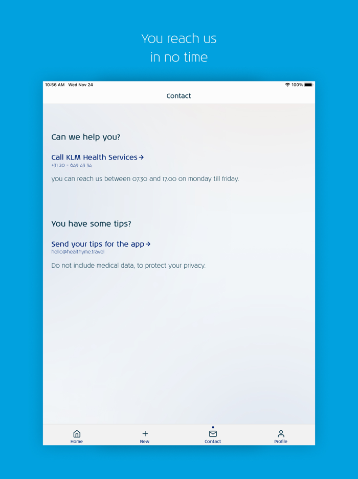 Healthy Me KLM Health Services