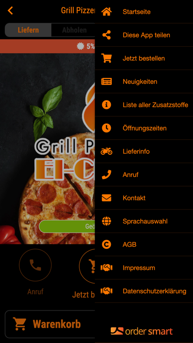 Pizzeria Grill El-Chefo Screenshot