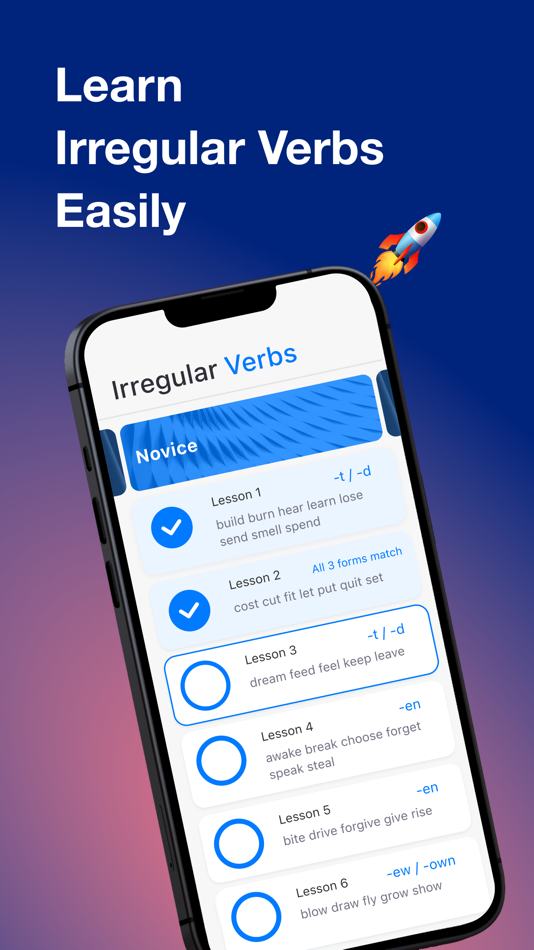 #1. English Verbs: Learn Grammar (iOS) 由: ENGLISH IN GAMES