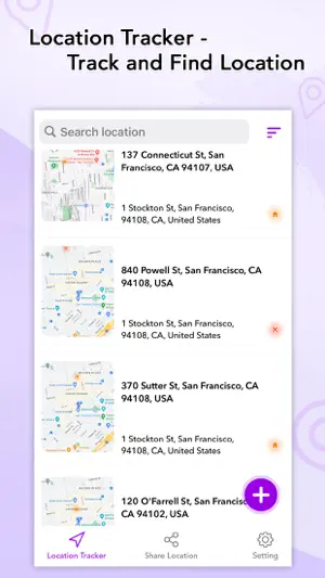 Location Tracker - GPS Tracker screenshot 1