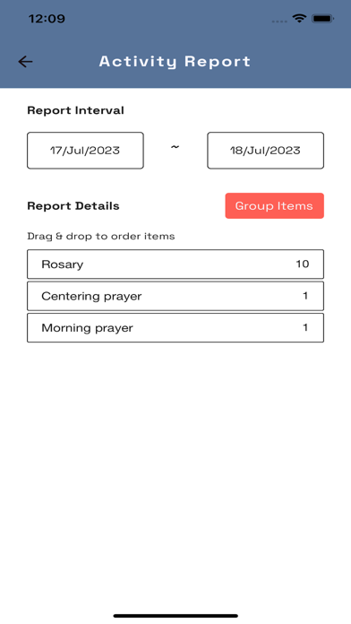 Legion of Mary Diary Screenshot
