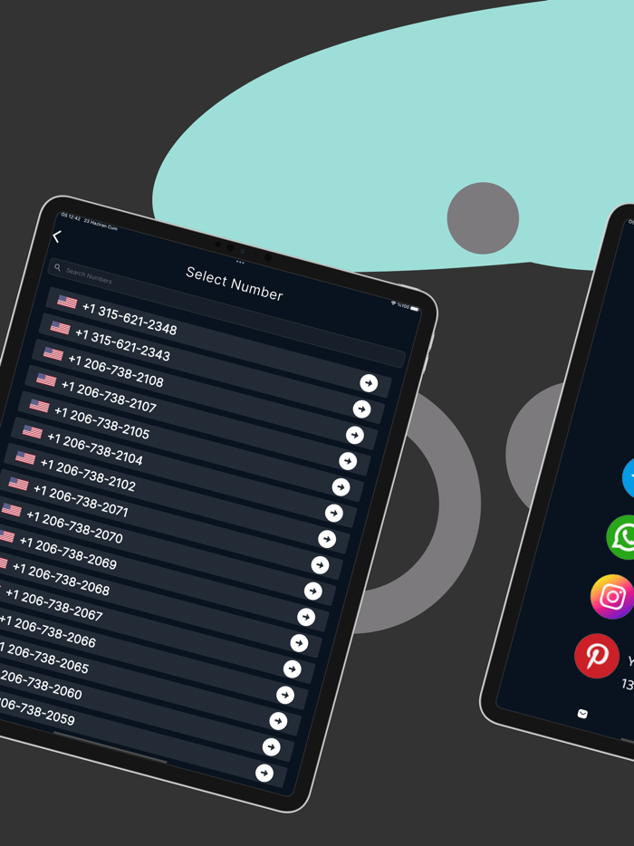 iNumber  2nd Virtual Number