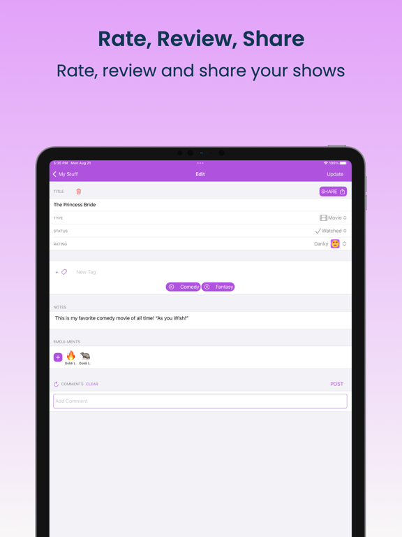 App screenshot