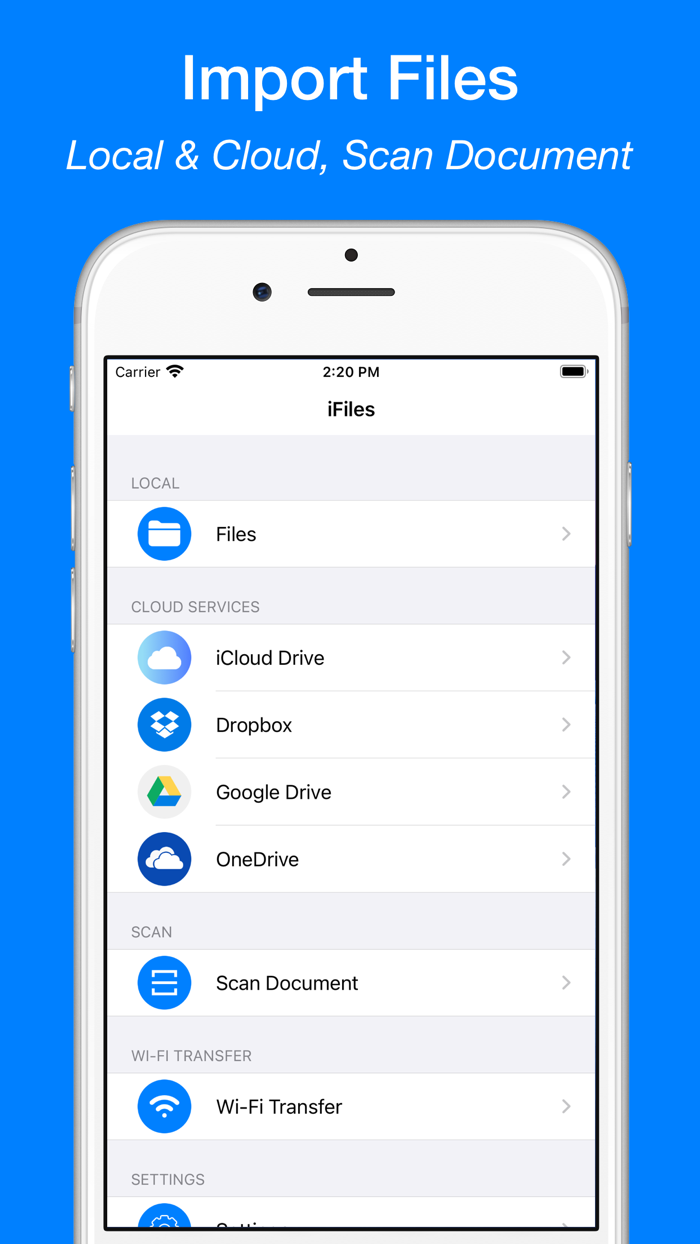 iFiles - File Manager Explorer