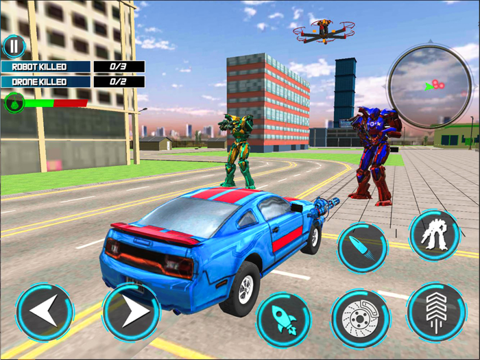 Train Robot Car Transform 2022