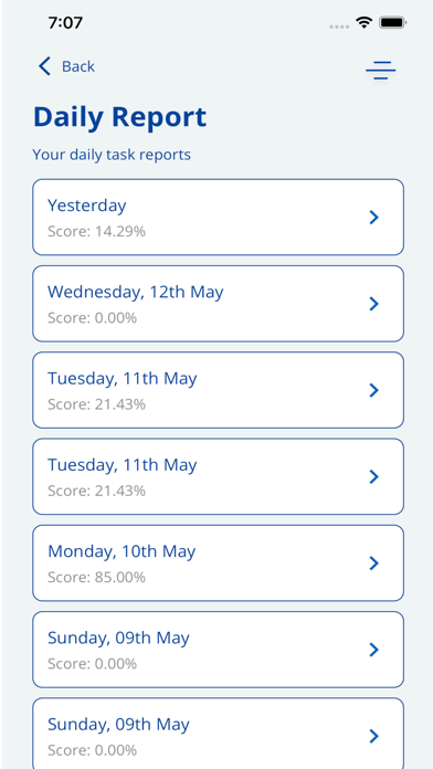 EMA NHS Screenshot