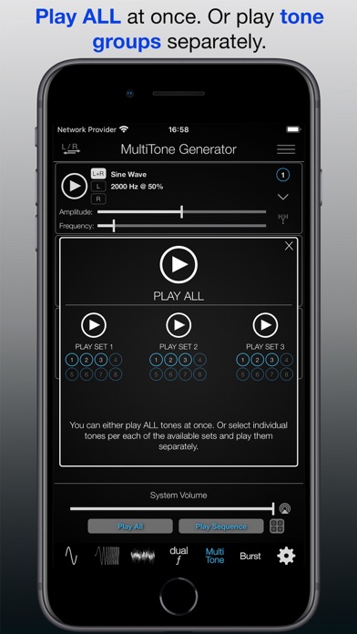 Audio Function Generator PRO Screenshot