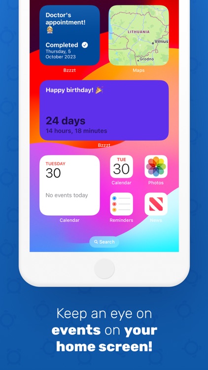 Bzzzt! - Event Countdown screenshot-3