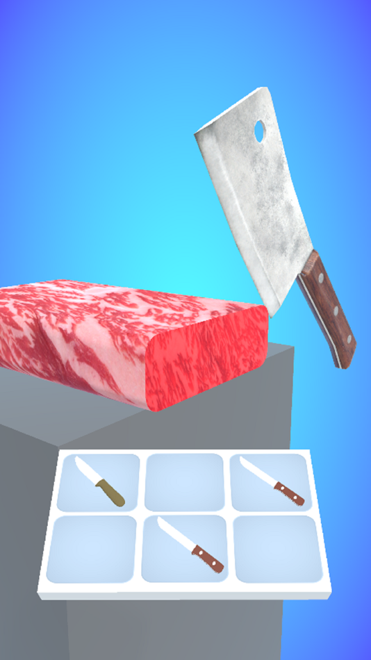 #1. Merge Knife 3D (iOS) 게시자: ENES YAPICI