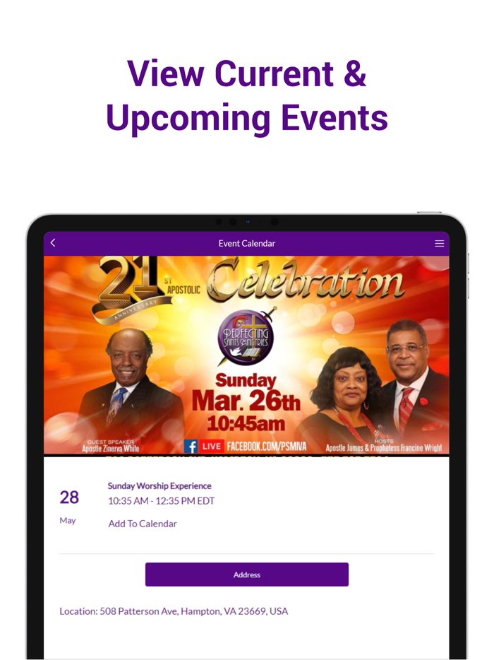 Perfecting Saints Ministries