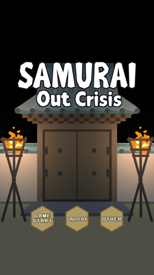 #1. SAMURAI Out Crisis (iOS) Podle: Kenji Ichimura