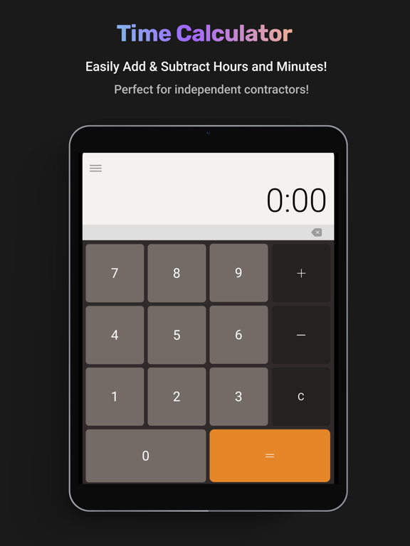 Screenshot #4 pour Calculateur d'heures et de min