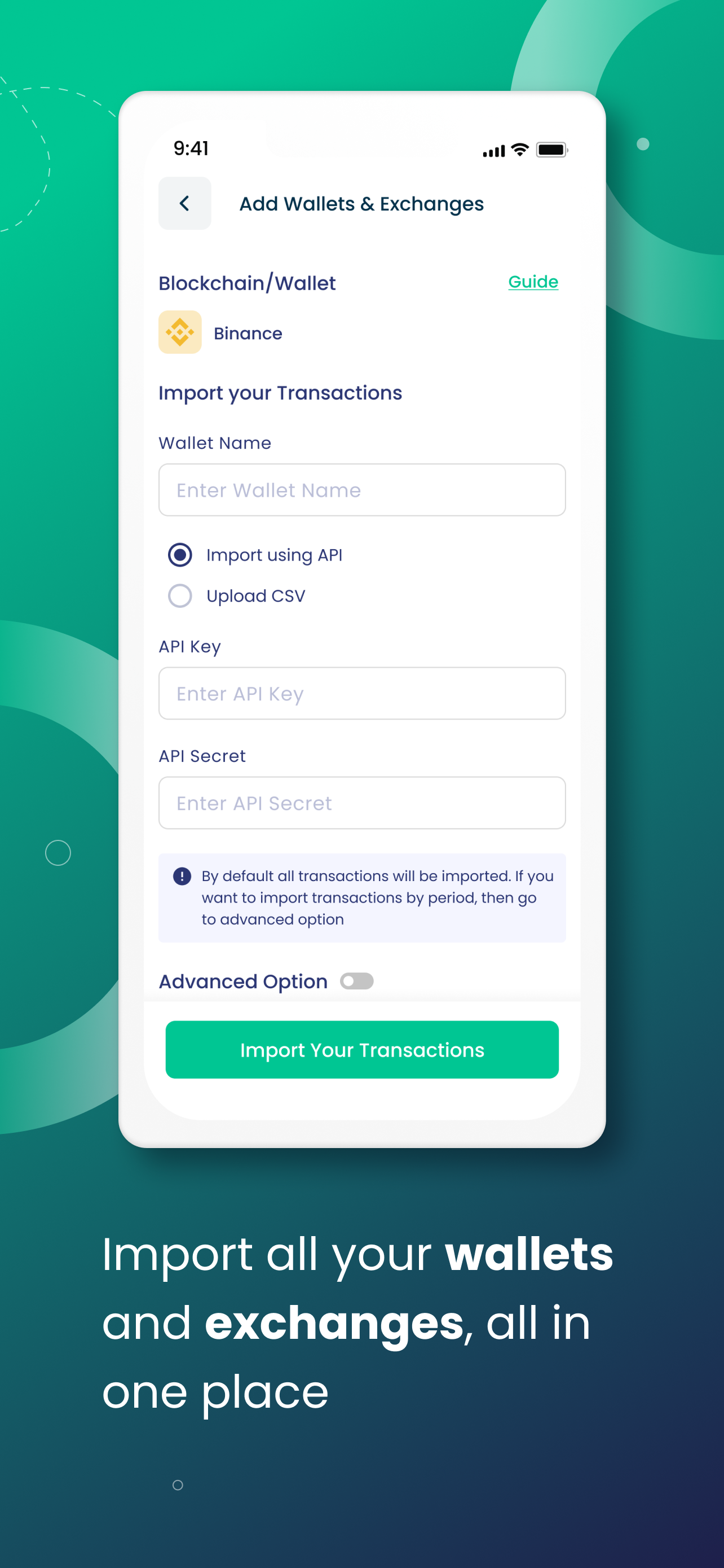 Kryptos - Crypto Tracker