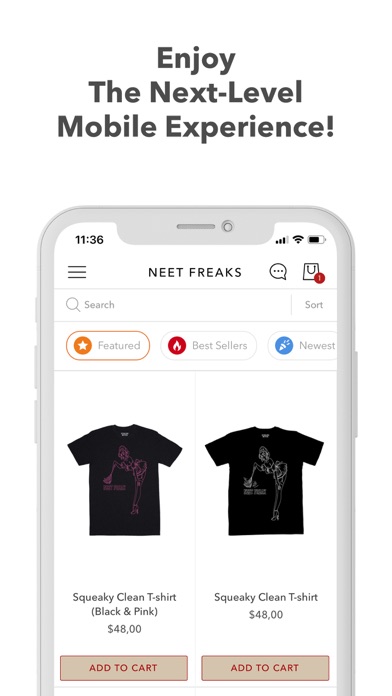 Neet Freak Clothing LLC Screenshot