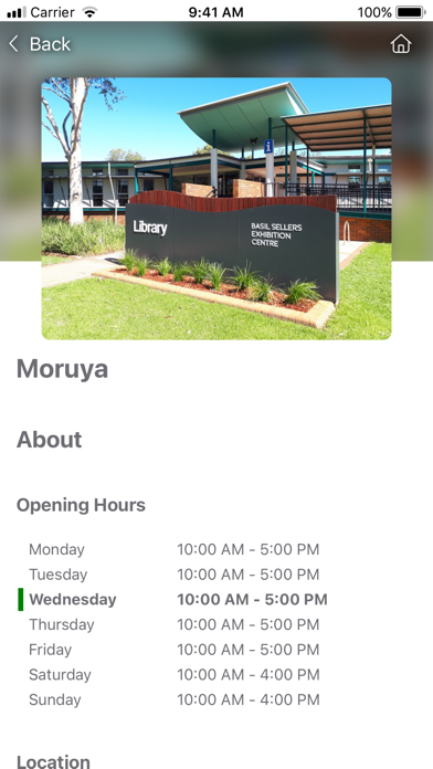 Eurobodalla Libraries Screenshot