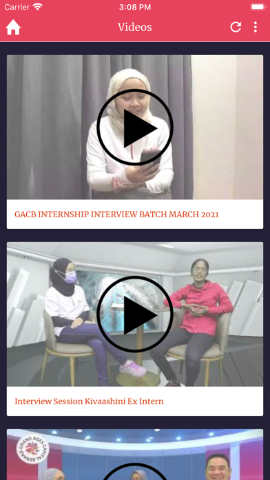 GA INTERNSHIP Screenshot