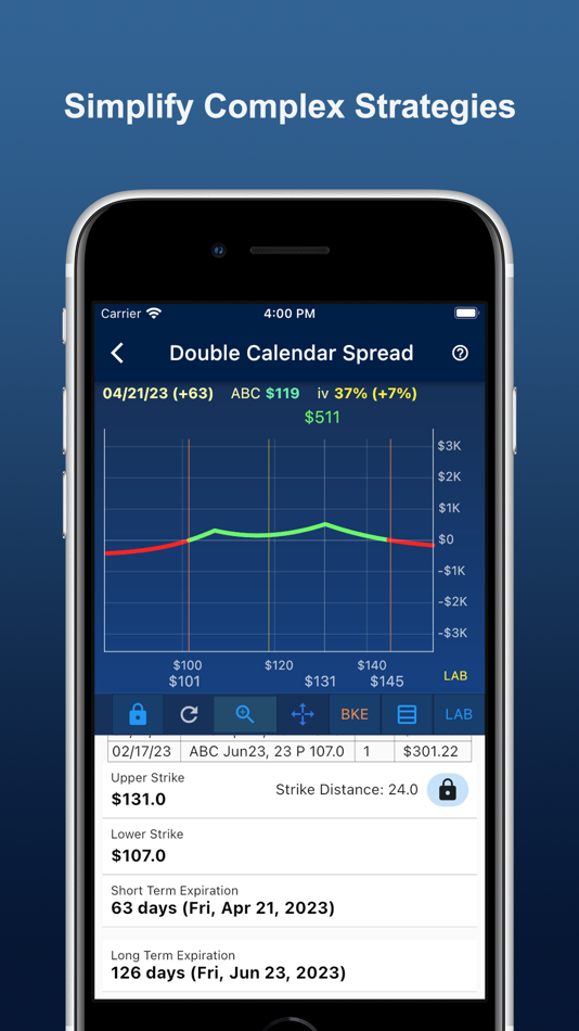 #1. Optactic: Option Strategy Tool (iOS) 由: Honghai Gu