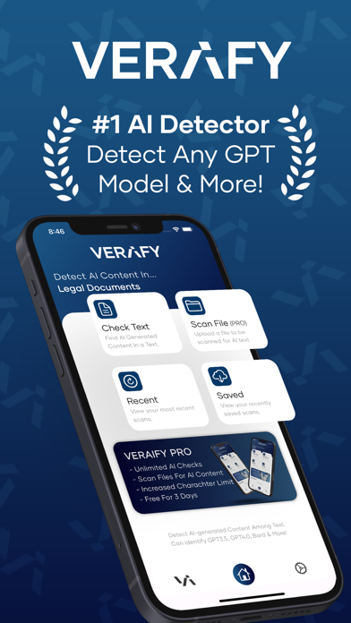 Veraify: AI Detector & Scanner Screenshot
