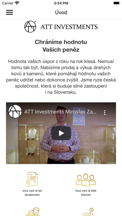 ATT Investments Screenshot