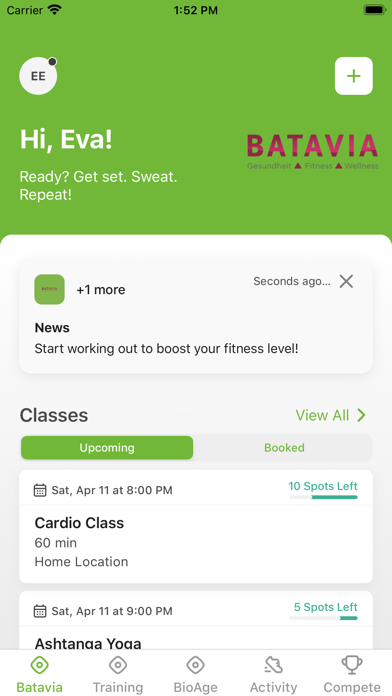 Fitness in Passau Screenshot