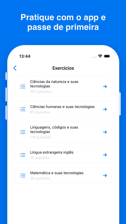 #4. Simulados Enem (iOS) 由: KING TECNOLOGIA DA INFORMACAO LTDA