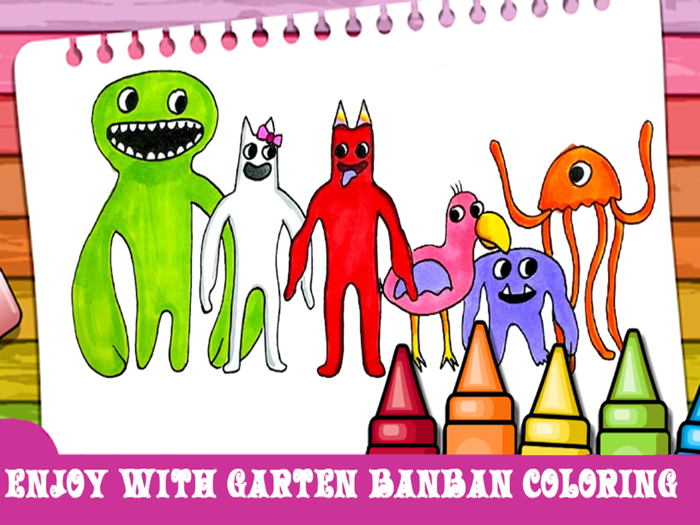 Garten Banban Coloring Book